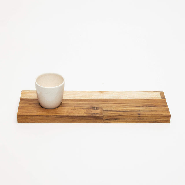 Tabla desayuno con pocillo