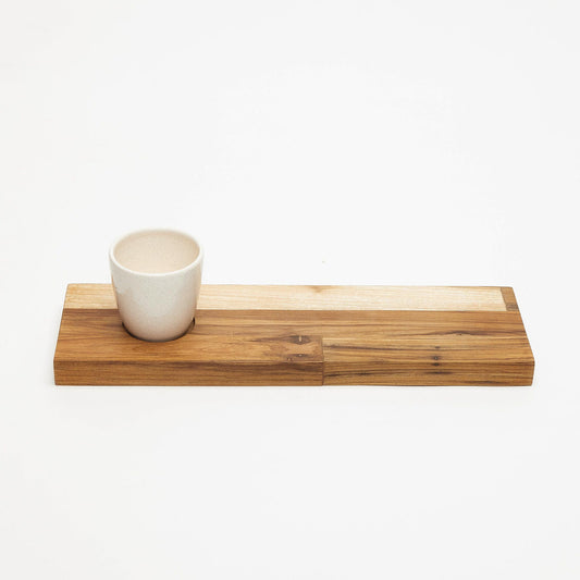 Tabla desayuno con pocillo